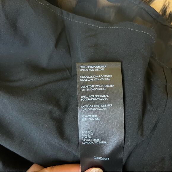 Anthropologie Roxie Textured Feather Fringe Dress - Picture 8 of 8